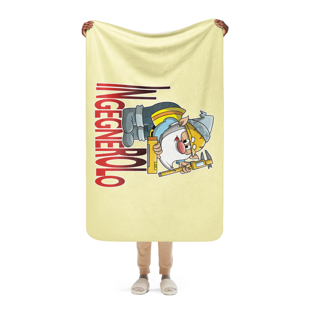 Coperta sherpa INGEGNEROLO - Gufetto Brand 