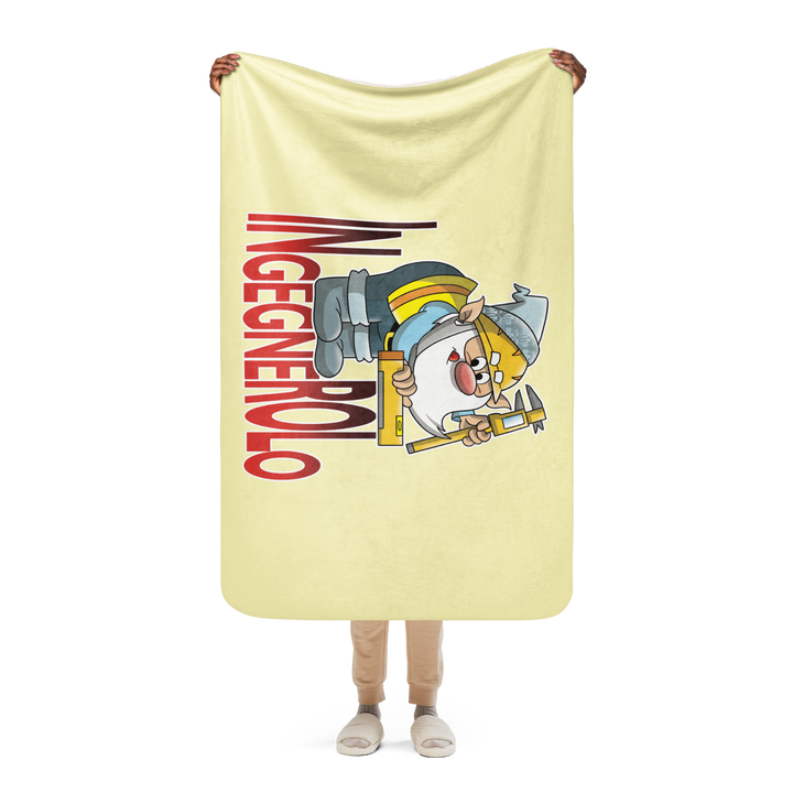 Coperta sherpa INGEGNEROLO - Gufetto Brand 
