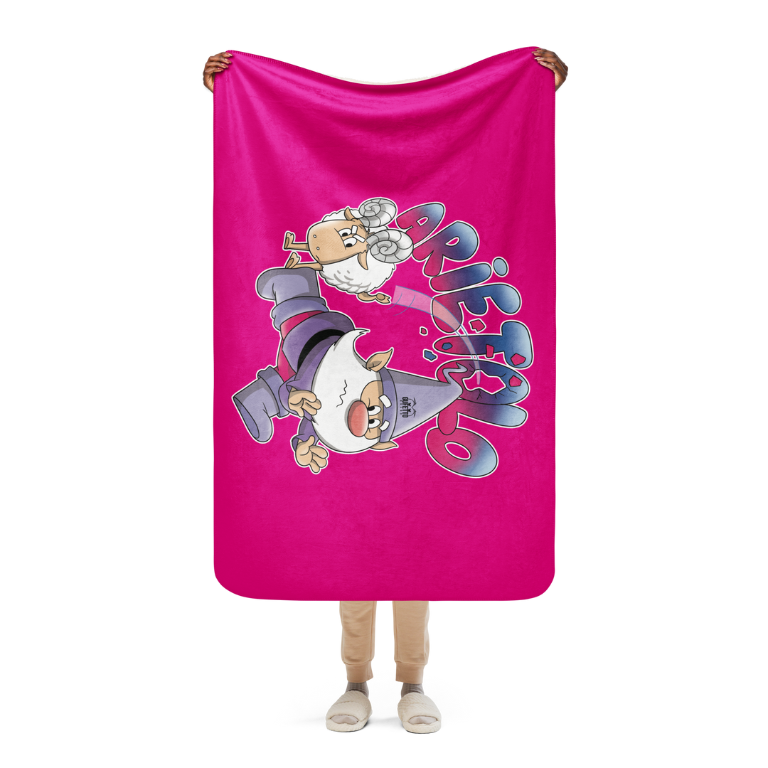 Coperta sherpa ARIETOLO - Gufetto Brand 
