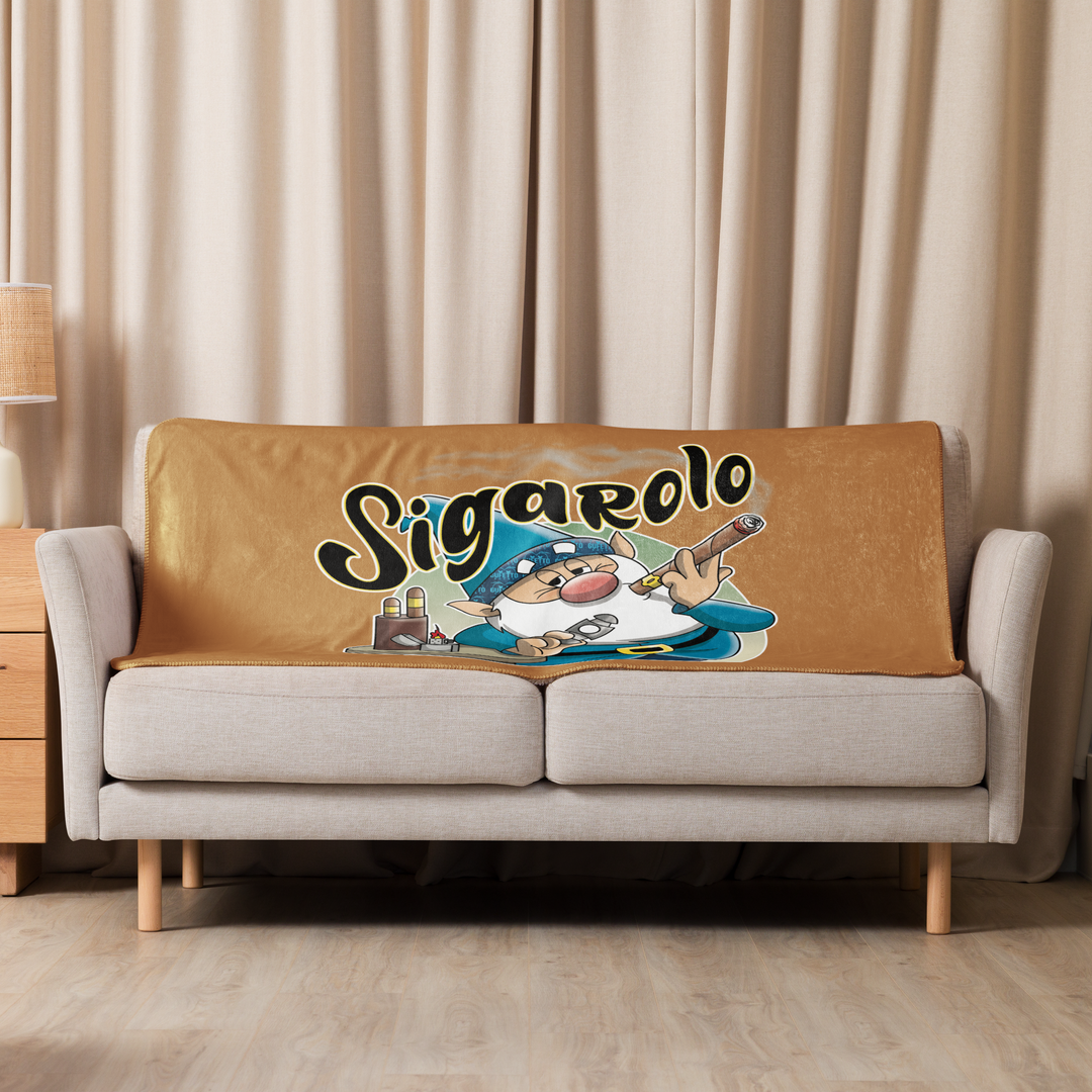 Coperta sherpa SIGAROLO - Gufetto Brand 