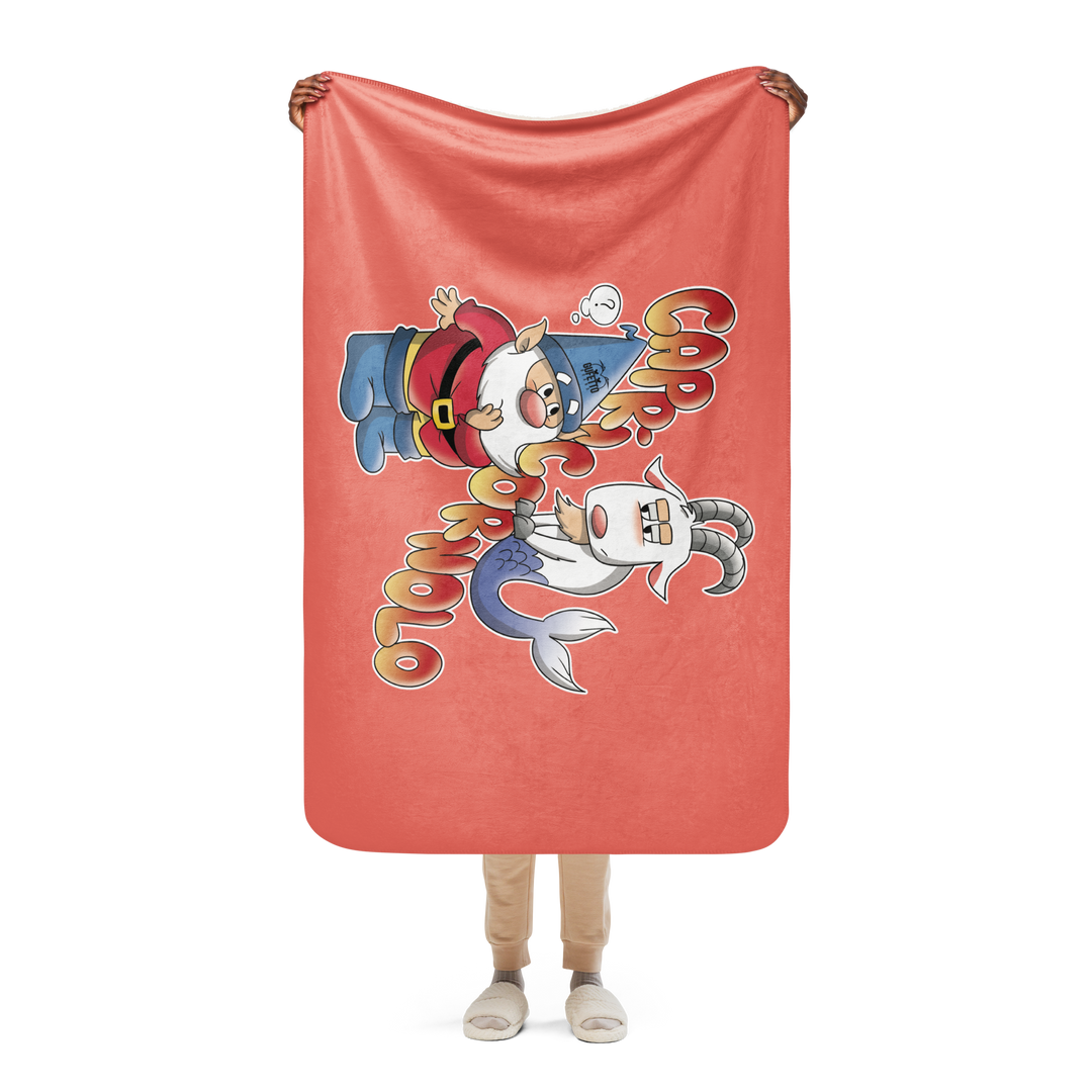Coperta sherpa CAPRICORNOLO - Gufetto Brand 