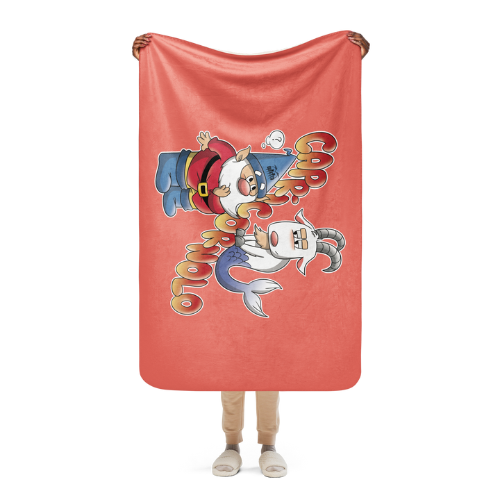 Coperta sherpa CAPRICORNOLO - Gufetto Brand 