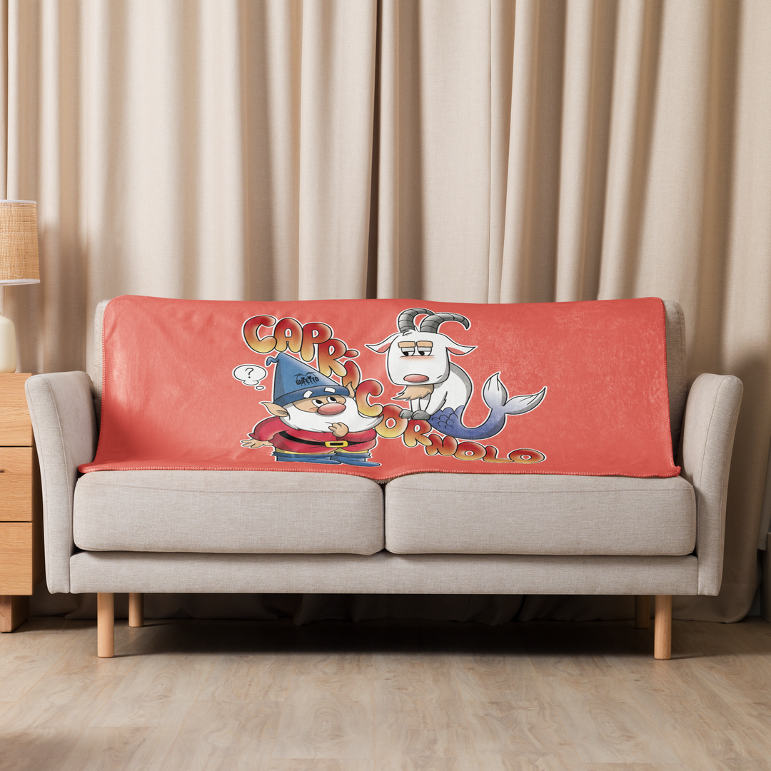 Coperta sherpa CAPRICORNOLO - Gufetto Brand 