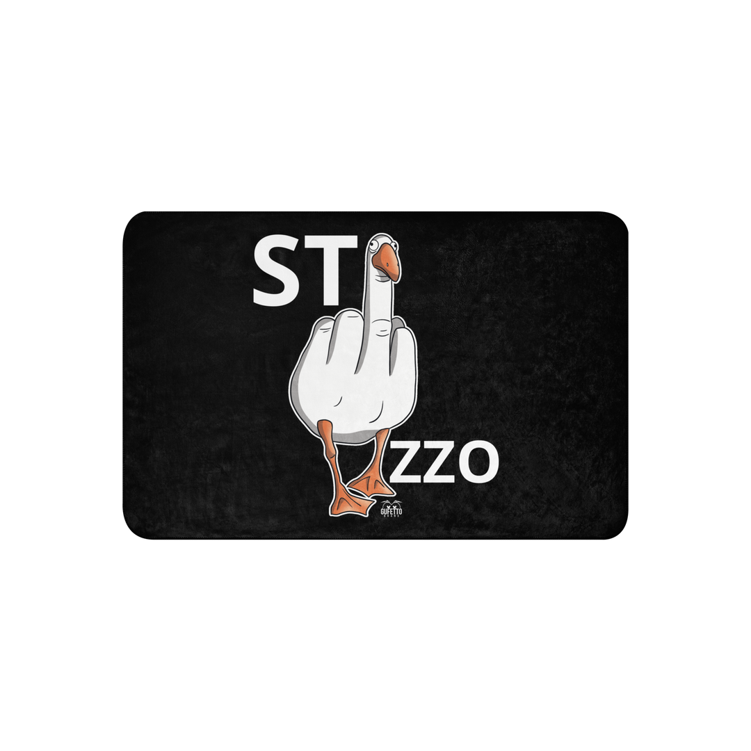Coperta sherpa ST...ZZO NERA - Gufetto Brand 