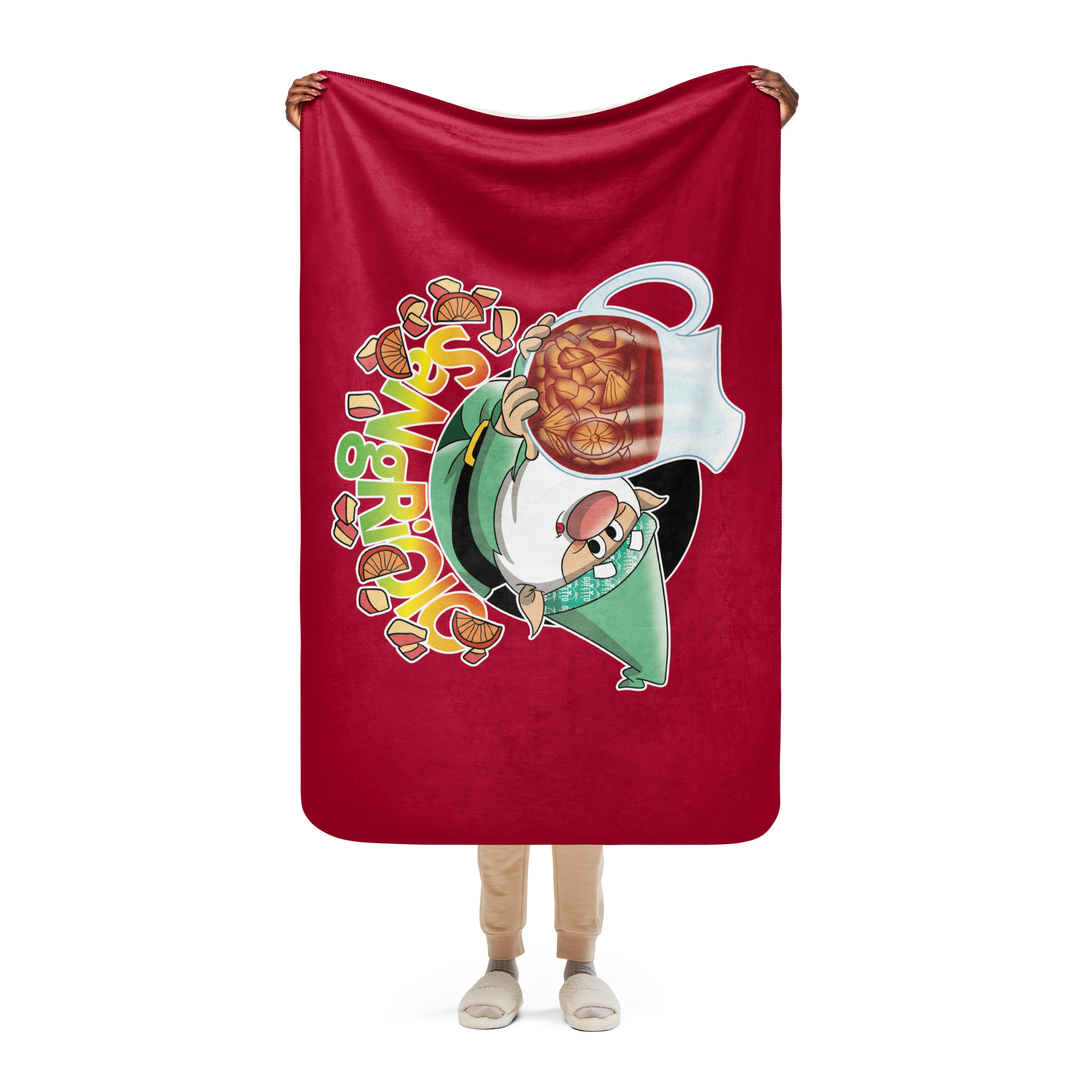 Coperta sherpa SANGRIOLO - Gufetto Brand 
