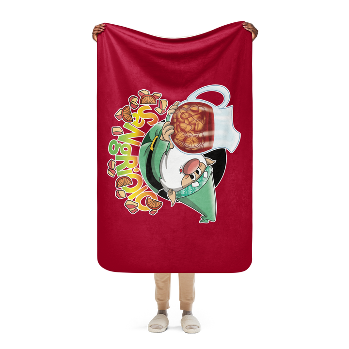 Coperta sherpa SANGRIOLO - Gufetto Brand 