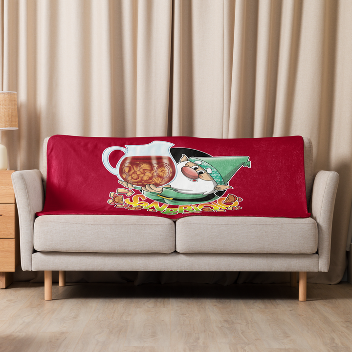Coperta sherpa SANGRIOLO - Gufetto Brand 