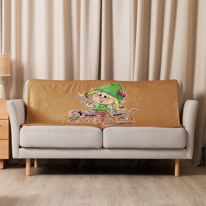 Coperta sherpa SUSHOLA - Gufetto Brand 
