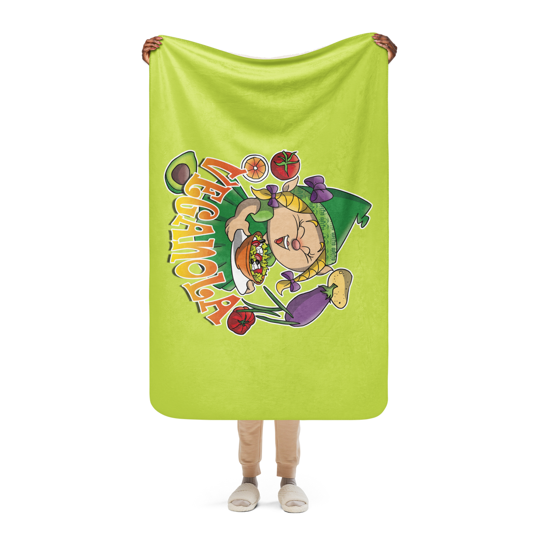 Coperta sherpa VEGANOLA - Gufetto Brand 