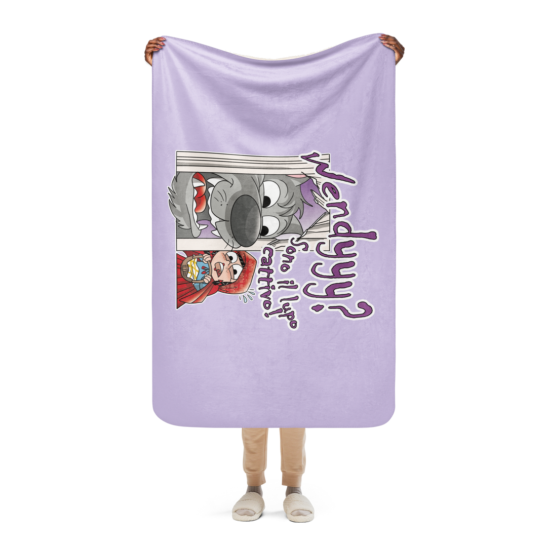 Coperta sherpa WENDY - Gufetto Brand 