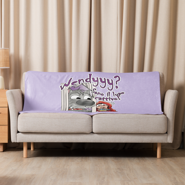 Coperta sherpa WENDY - Gufetto Brand 