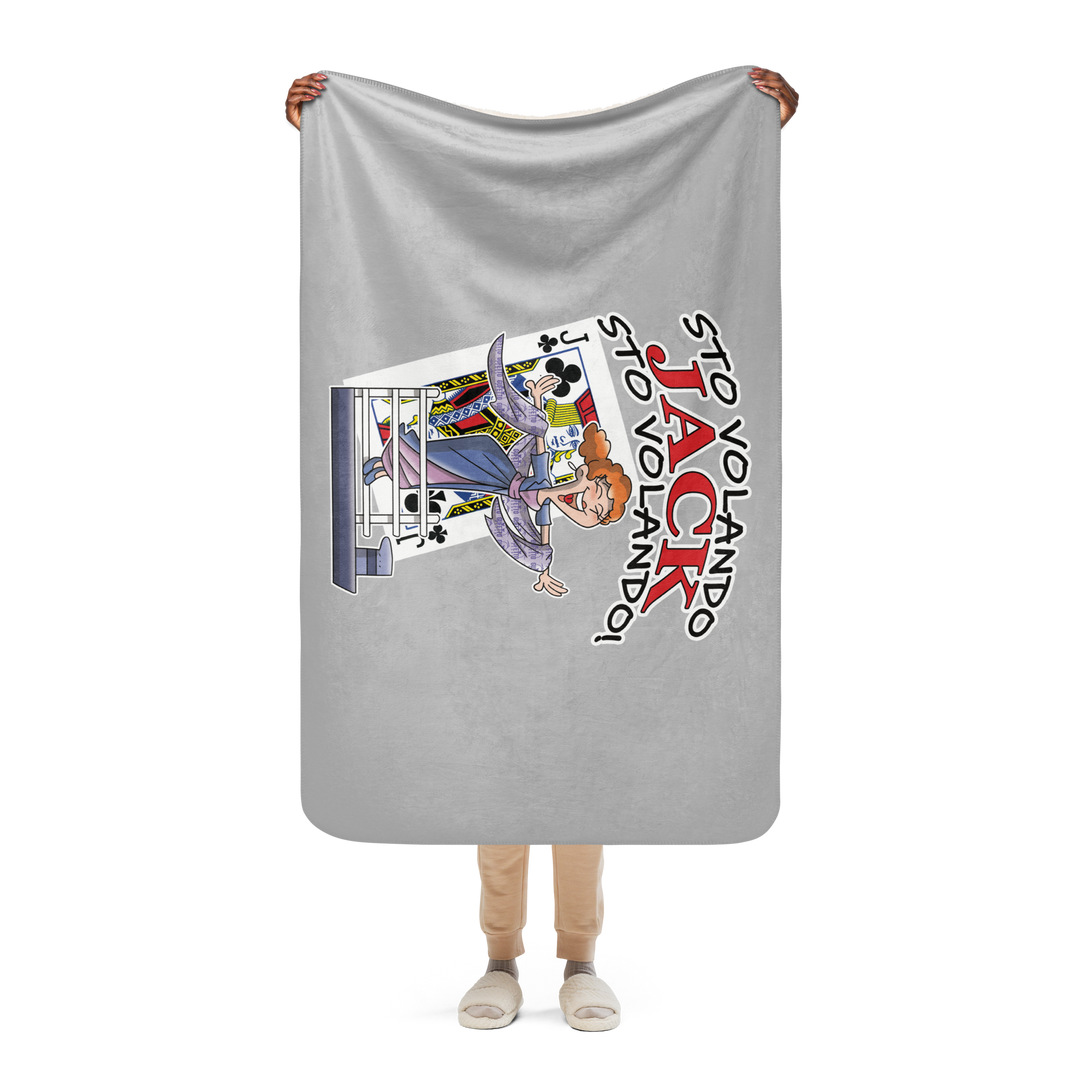 Coperta sherpa JACK - Gufetto Brand 