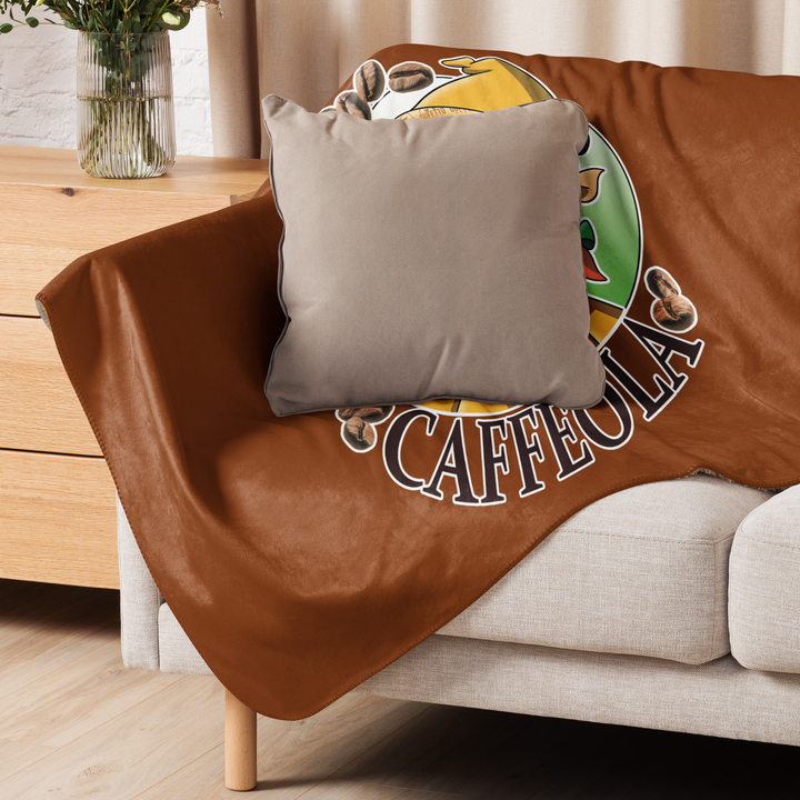 Coperta sherpa CAFFEOLA - Gufetto Brand 