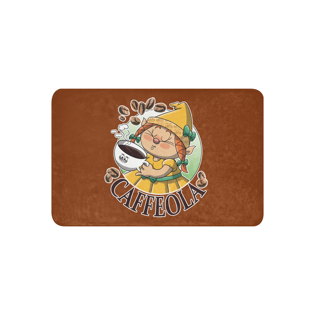 Coperta sherpa CAFFEOLA - Gufetto Brand 