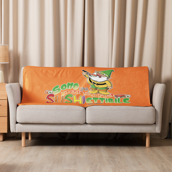 Coperta sherpa SUSHIETTIBILE - Gufetto Brand 