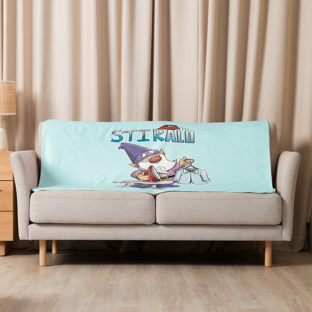 Coperta sherpa STIRALO - Gufetto Brand 