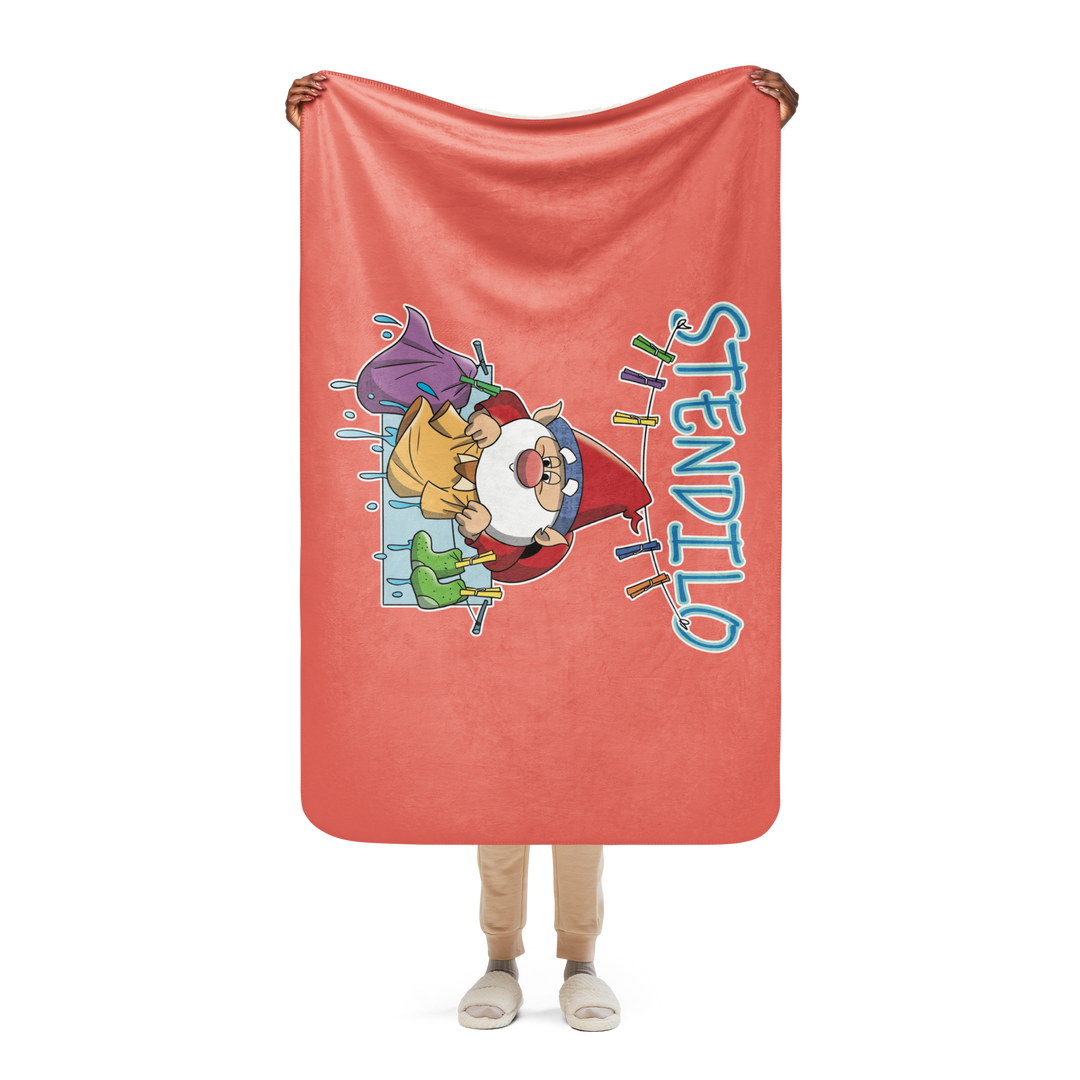 Coperta sherpa STENDILO - Gufetto Brand 