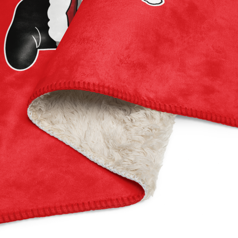 Coperta sherpa BABBO NATALOLO - Gufetto Brand 