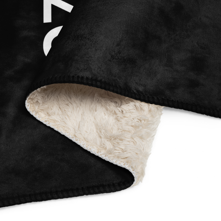 Coperta sherpa ST...ZZO NERA - Gufetto Brand 
