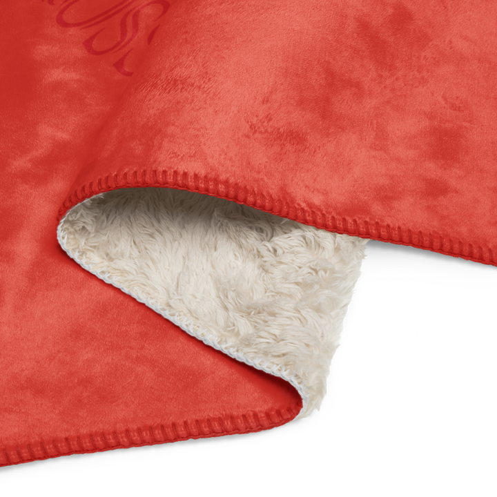 Coperta sherpa GIALLO ROSSOLO - Gufetto Brand 