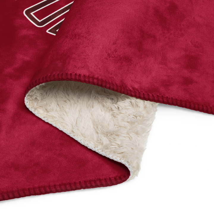 Coperta sherpa GRANATOLO - Gufetto Brand 