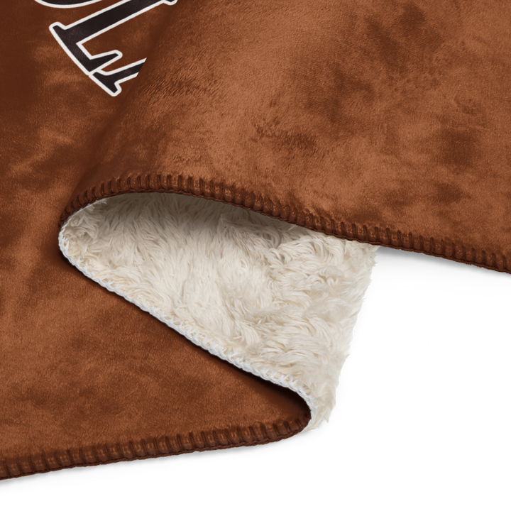Coperta sherpa CAFFEOLA - Gufetto Brand 