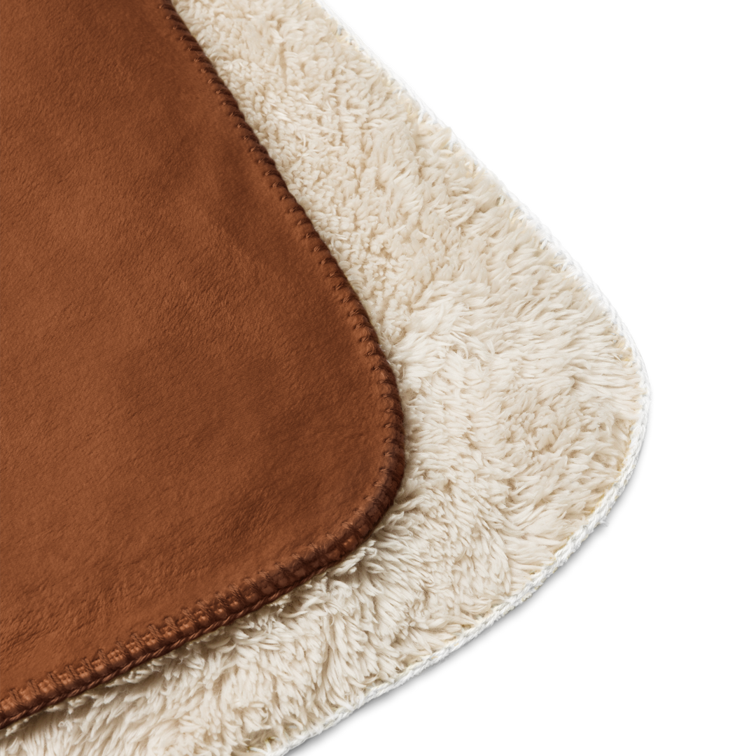 Coperta sherpa CAFFEOLA - Gufetto Brand 