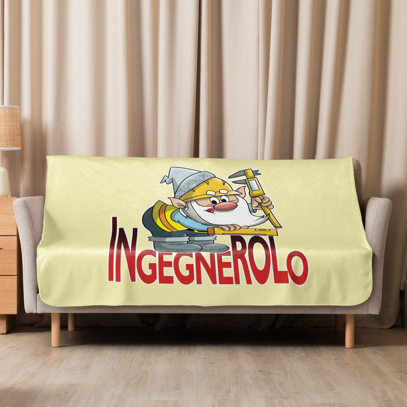 Coperta sherpa INGEGNEROLO - Gufetto Brand 
