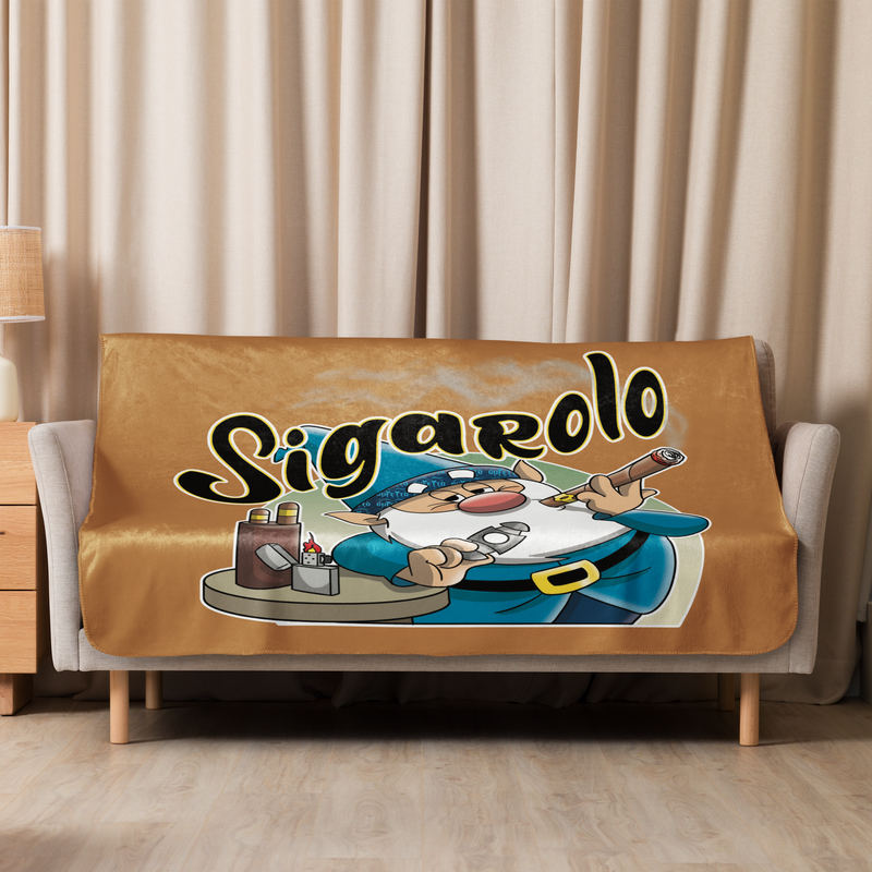 Coperta sherpa SIGAROLO - Gufetto Brand 