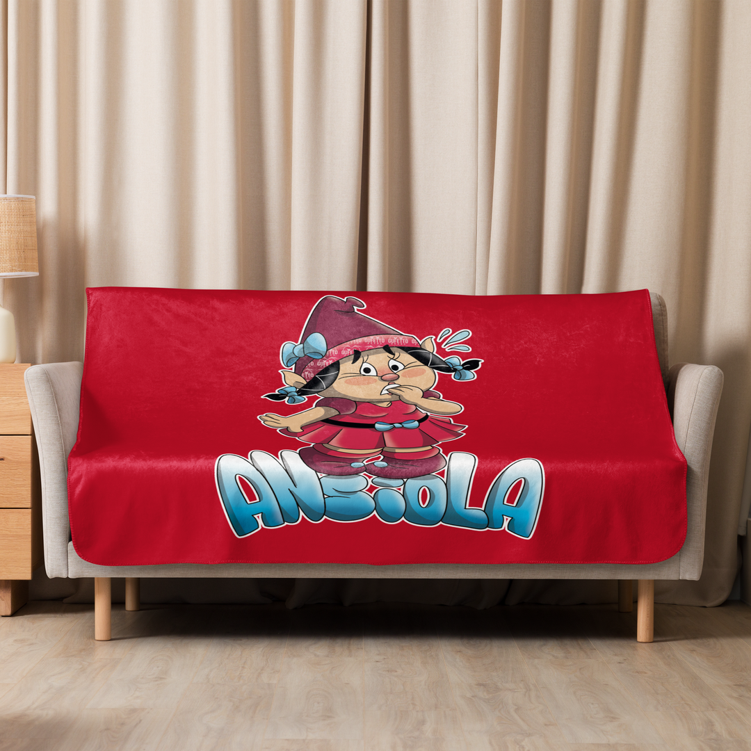 Coperta sherpa ANSIOLA - Gufetto Brand 