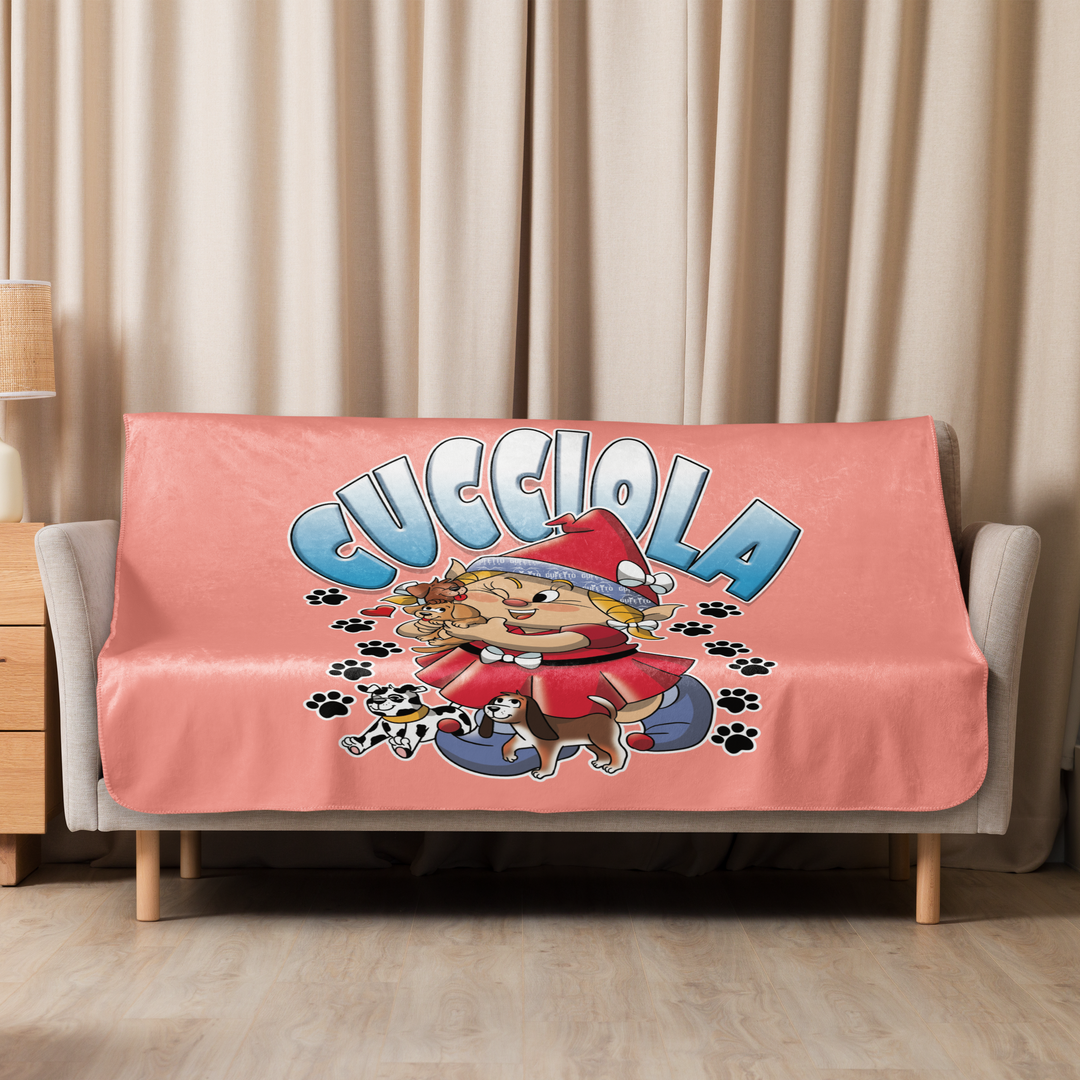 Coperta sherpa CUCCIOLA - Gufetto Brand 