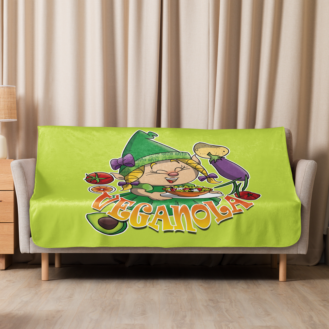 Coperta sherpa VEGANOLA - Gufetto Brand 