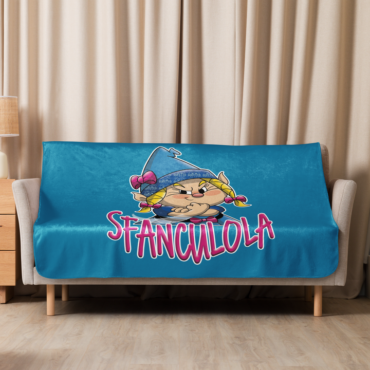 Coperta sherpa SFANCULOLA - Gufetto Brand 
