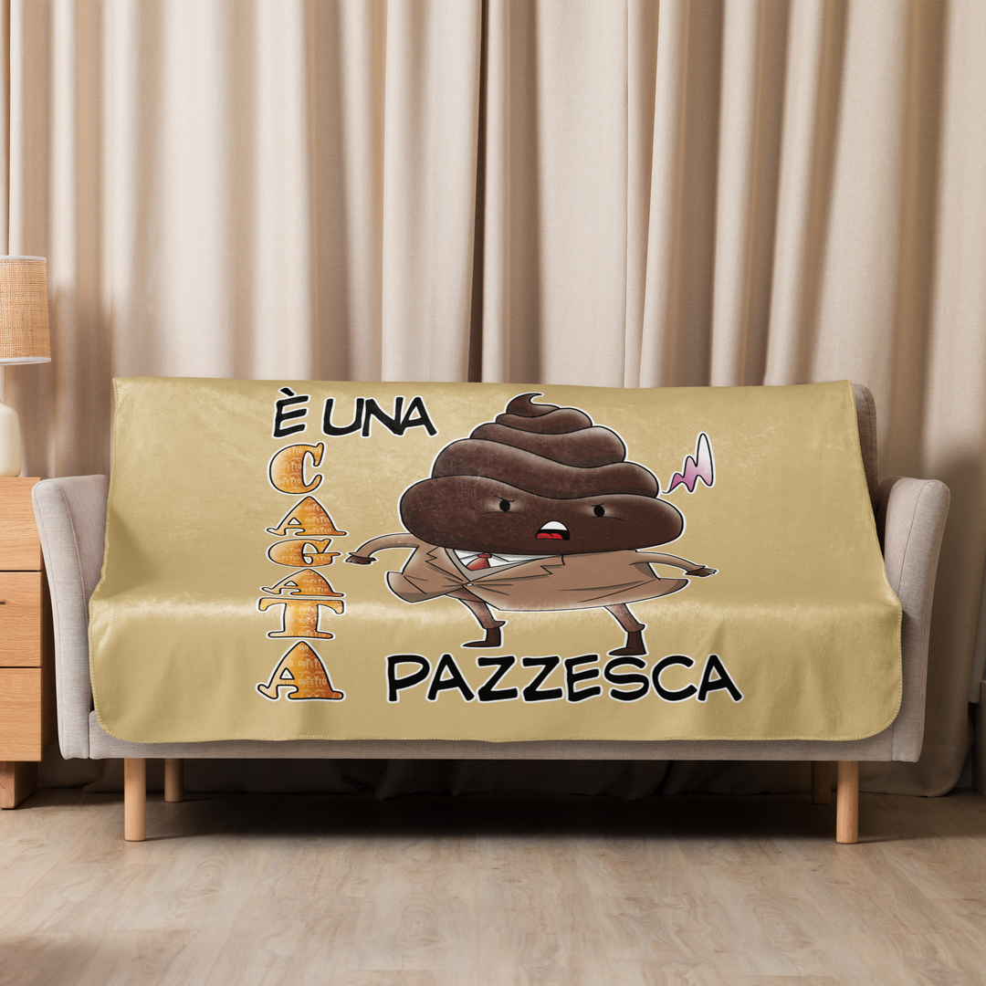 Coperta sherpa CAGATA - Gufetto Brand 