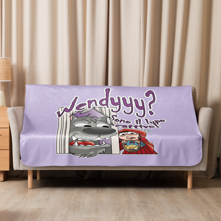 Coperta sherpa WENDY - Gufetto Brand 