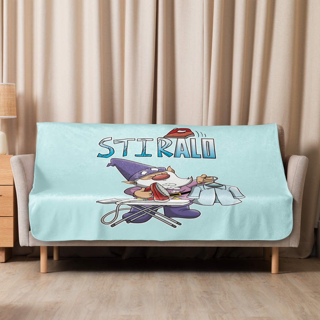 Coperta sherpa STIRALO - Gufetto Brand 