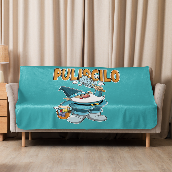 Coperta sherpa PULISCILO - Gufetto Brand 