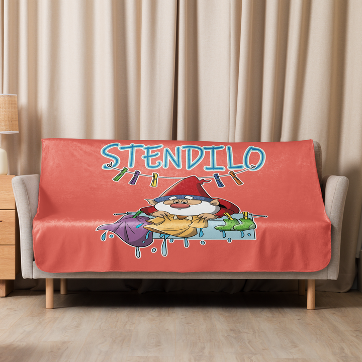 Coperta sherpa STENDILO - Gufetto Brand 