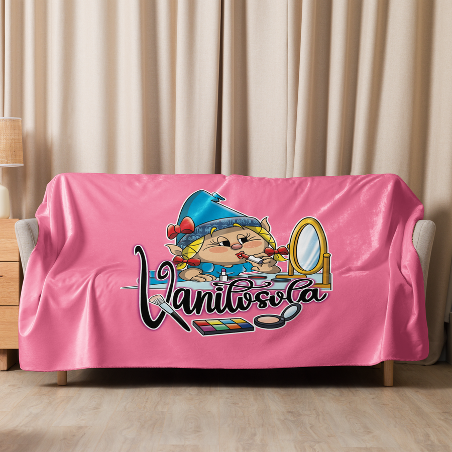 Coperta sherpa VANITOSOLA - Gufetto Brand 