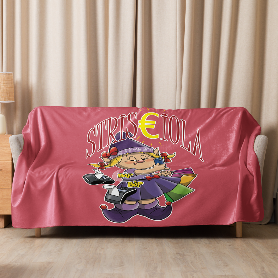 Coperta sherpa STRISCIOLA - Gufetto Brand 