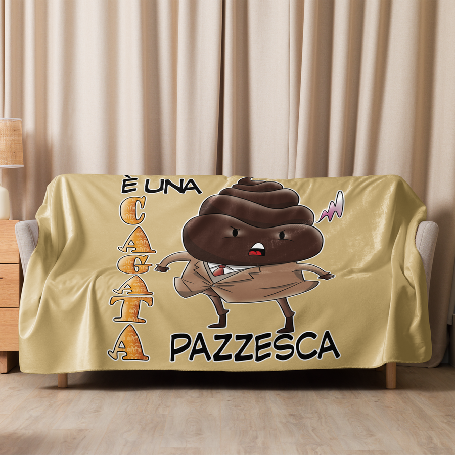Coperta sherpa CAGATA - Gufetto Brand 