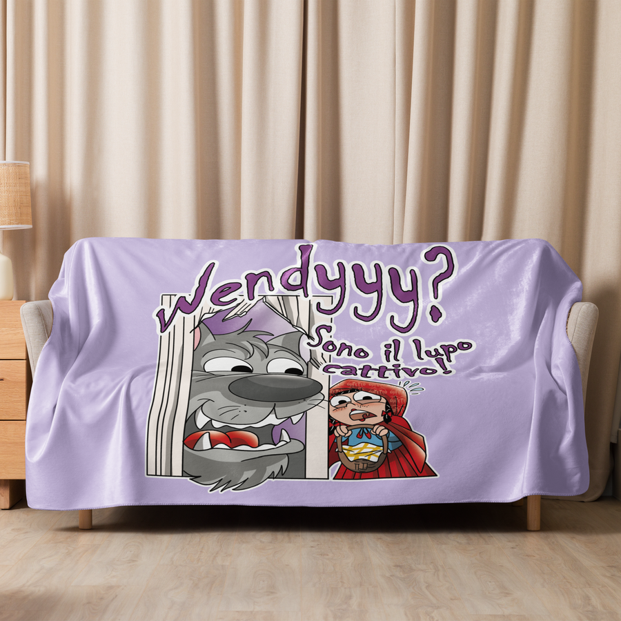 Coperta sherpa WENDY - Gufetto Brand 