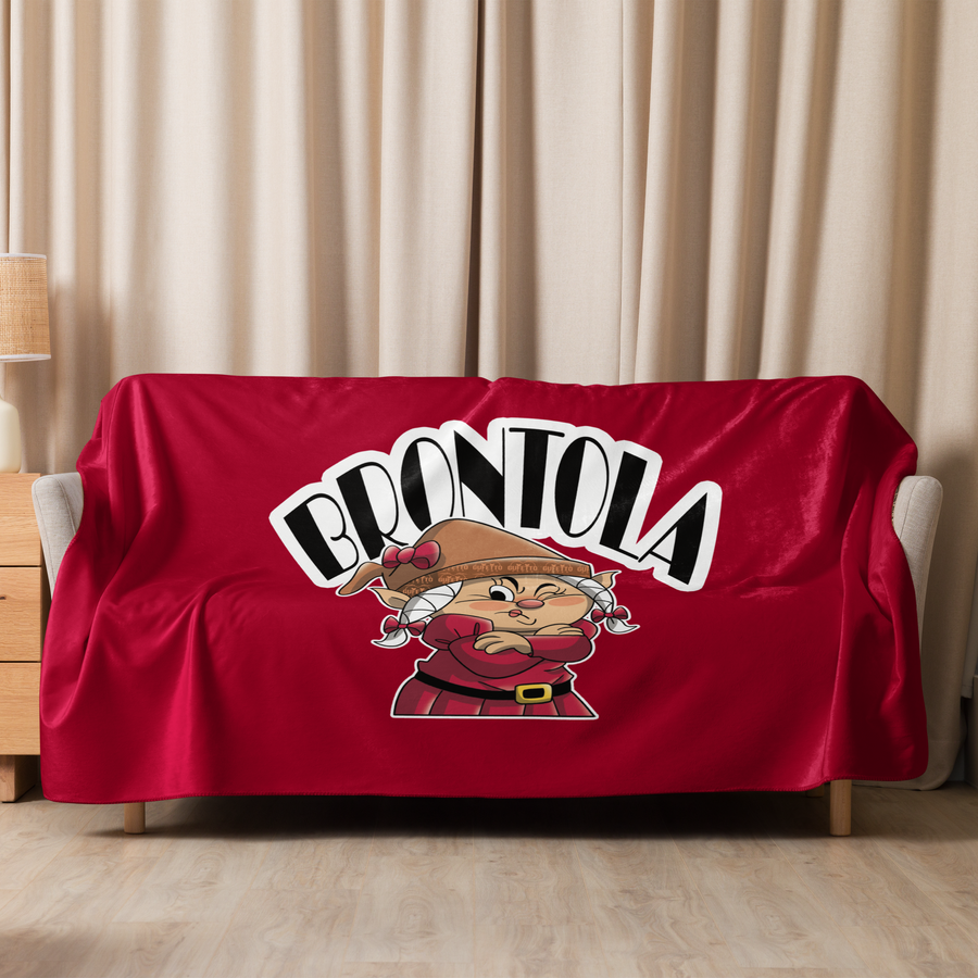 Coperta sherpa BRONTOLA - Gufetto Brand 
