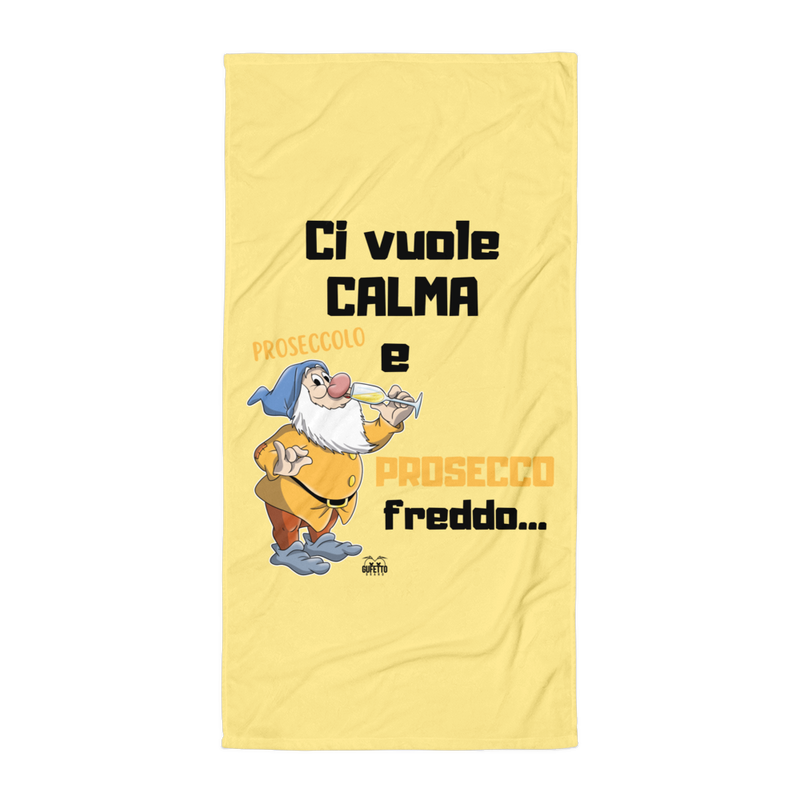 Asciugamano PROSECCO FREDDO - Gufetto Brand 