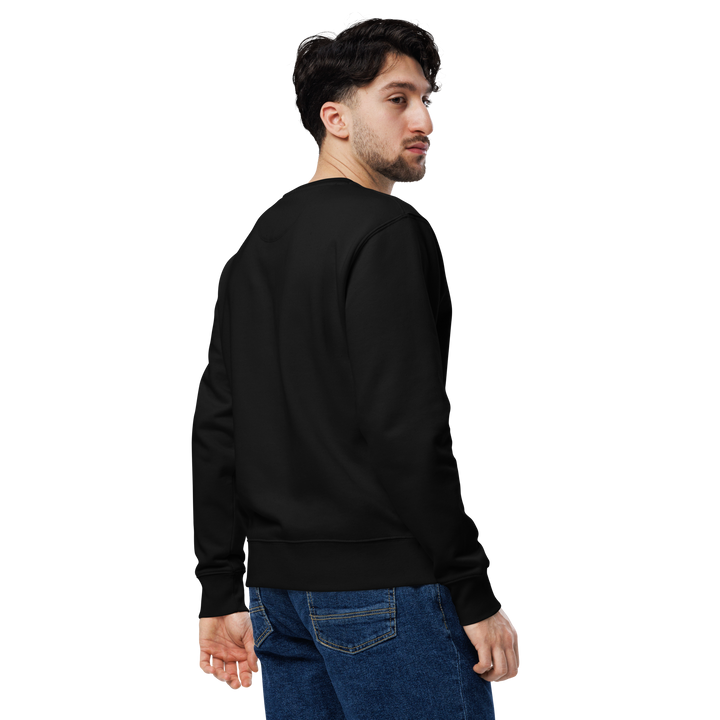 Felpa eco unisex GUFETTO 2 BIANCO OCCHI BIANCHI - Gufetto Brand 
