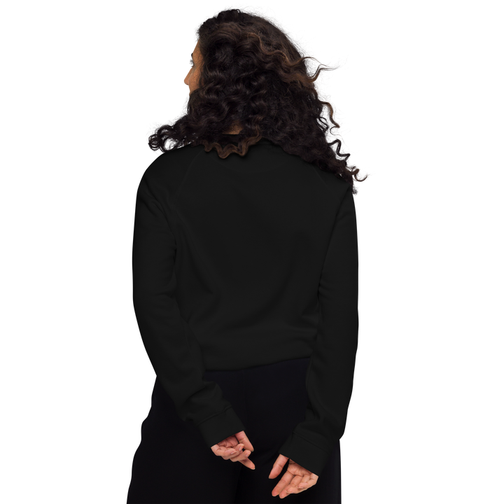 Felpa raglan in tessuto organico unisex GUFETTO OCCHI BIANCHI - Gufetto Brand 