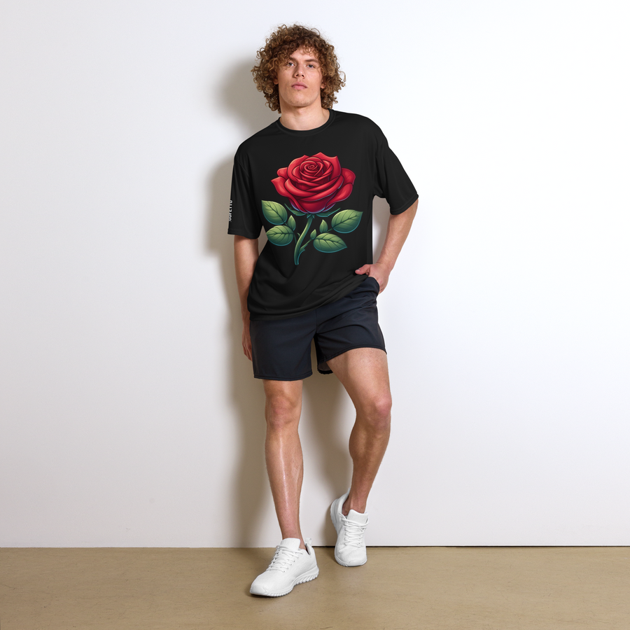 T-shirt girocollo performance unisex ROSE 3 - Gufetto Brand 