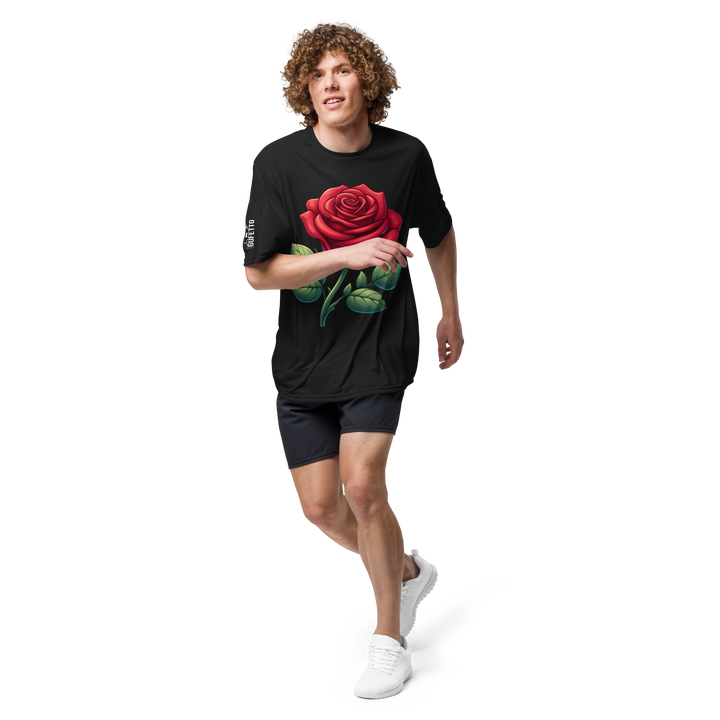 T-shirt girocollo performance unisex ROSE 3 - Gufetto Brand 
