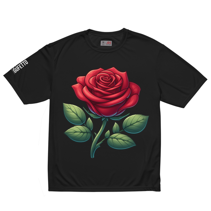 T-shirt girocollo performance unisex ROSE 3 - Gufetto Brand 