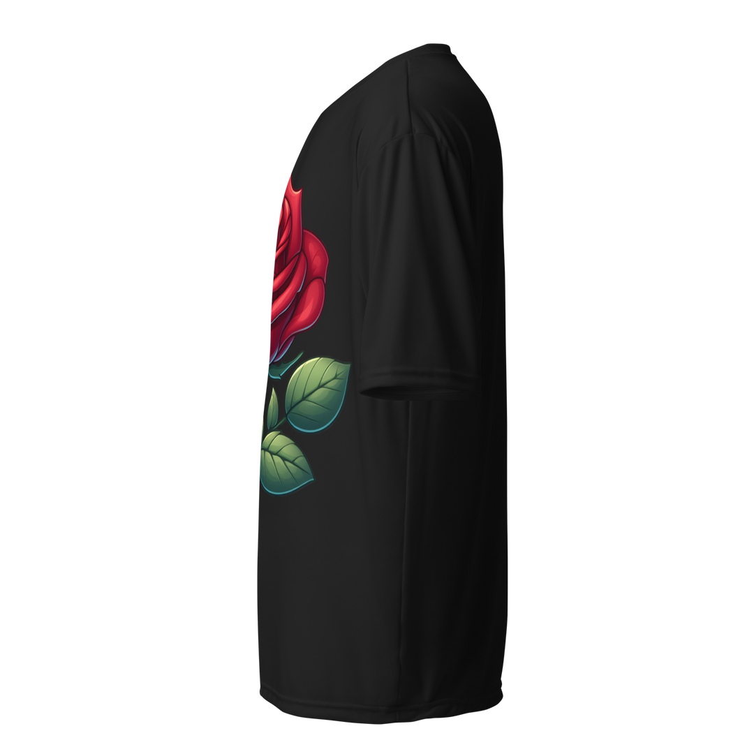 T-shirt girocollo performance unisex ROSE 3 - Gufetto Brand 